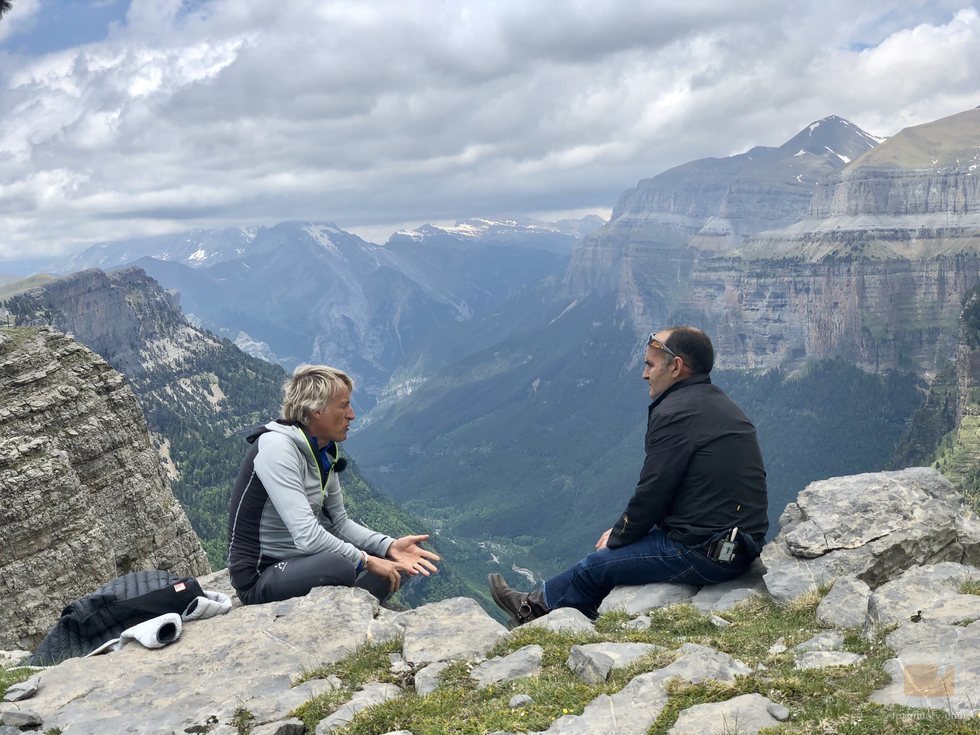 Jesús Calleja recorre el Parque Nacional de Ordesa en 'Volando voy'