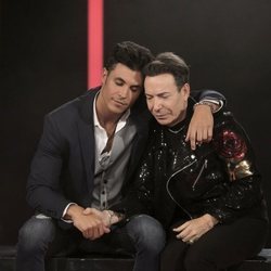 Kiko Jiménez y el Maestro Joao, en la sala de expulsión durante la Gala 6 de 'GH VIP 7'