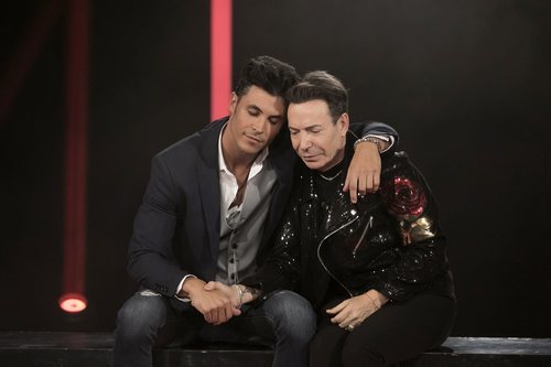 Kiko Jiménez y el Maestro Joao, en la sala de expulsión durante la Gala 6 de 'GH VIP 7'