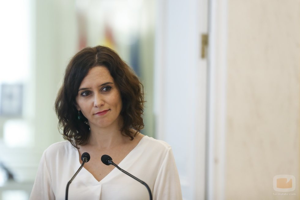 Isabel Díaz Ayuso, la presidenta de la Comunidad de Madrid