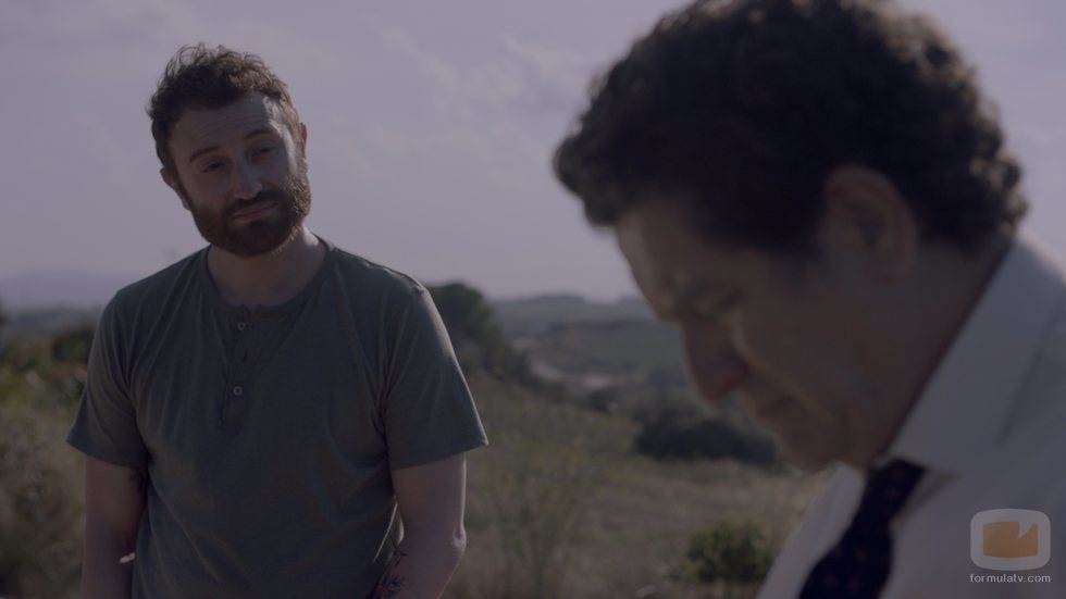 Manuel Burque y Pedro Casablanc en 'Vida perfecta'