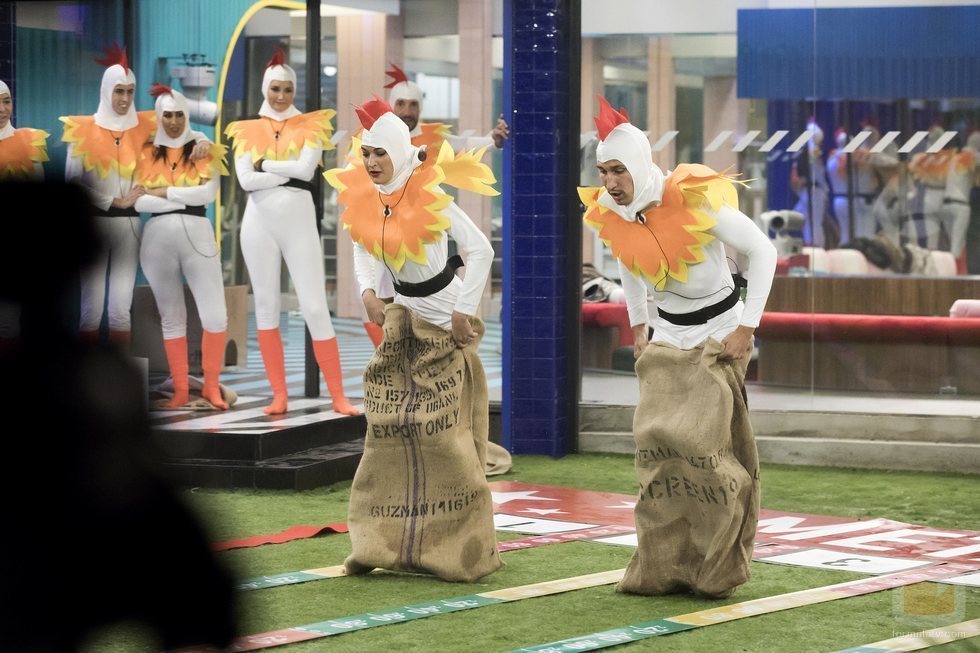 Los concursantes de 'GH VIP 7' durante la prueba de Gala 7