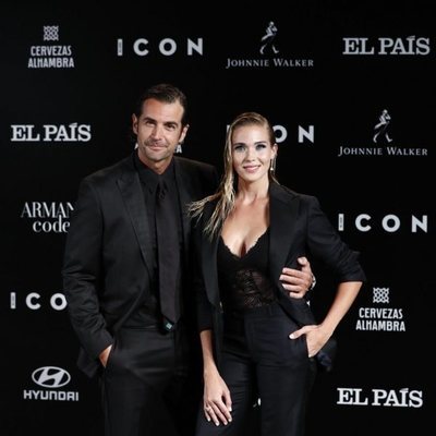 Àlex Adrover y Patricia Montero en la gala de premios ICON