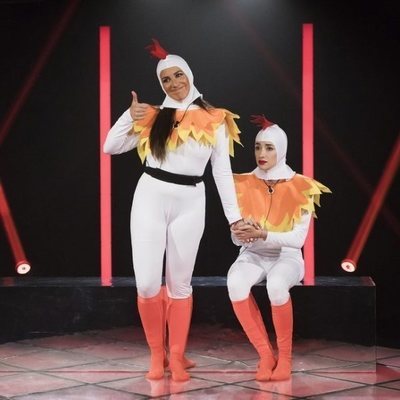 Irene Junquera y Adara, en la sala de expulsión de 'GH VIP 7'