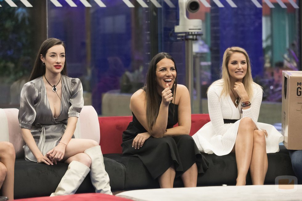Adara, Irene Junquera y Alba Carrillo, en la Gala 7 de 'GH VIP 7'