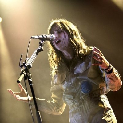 La cantante Zahara durante uno de sus conciertos