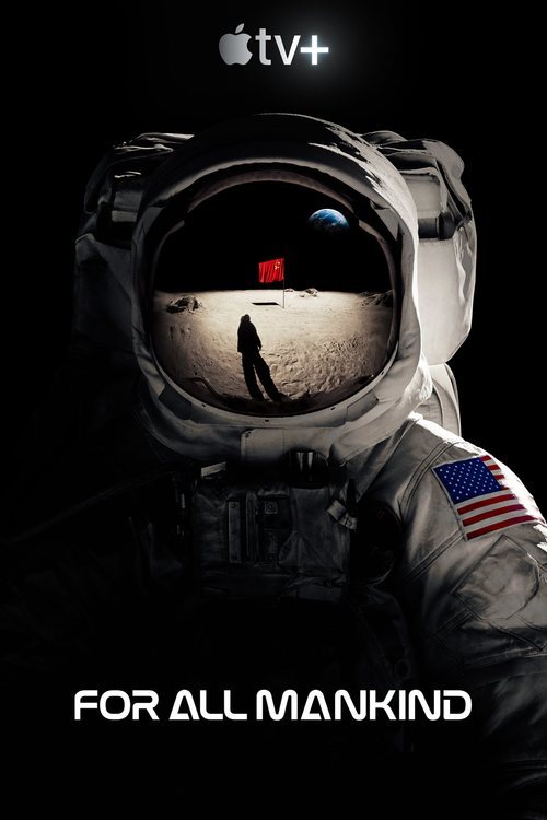 Cartel promocional de 'For All Mankind'