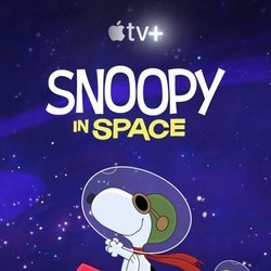 Cartel promocional de 'Snoopy in Space'