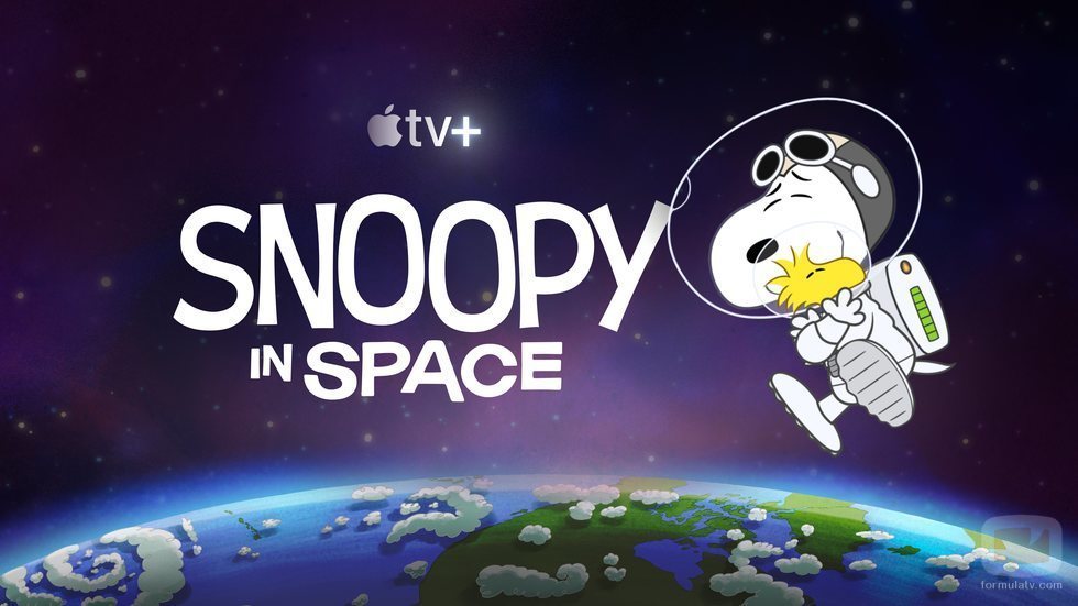 Póster oficial de 'Snoopy in Space'
