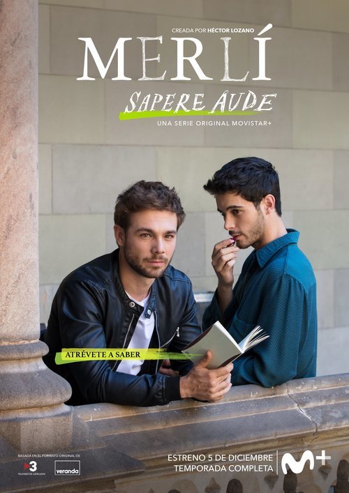 Cartel oficial de 'Merlí: Sapere Aude' con Carlos Cuevas y David Solans