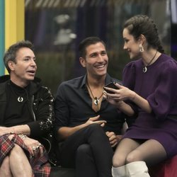 Adara, Gianmarco y el Maestro Joao en la Gala 8 de 'GH VIP 7'