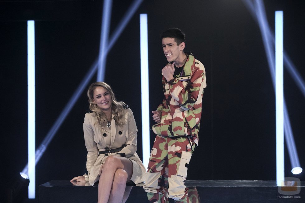 Alba Carrillo y El Cejas antes de la expulsión de la Gala 8 de 'GH VIP 7'