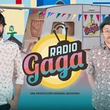 Póster de la cuarta temporada de 'Radio Gaga' con Manuel Burque y Quique Peinado