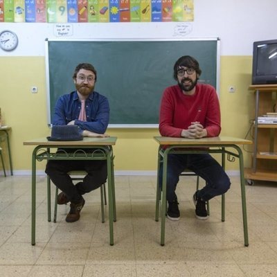 Manuel Burque y Quique Peinado, en la cuarta temporada de 'Radio Gaga'