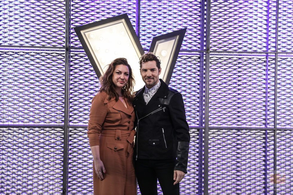 Niña Pastori es la asesora de David Bisbal en 'La Voz Kids'