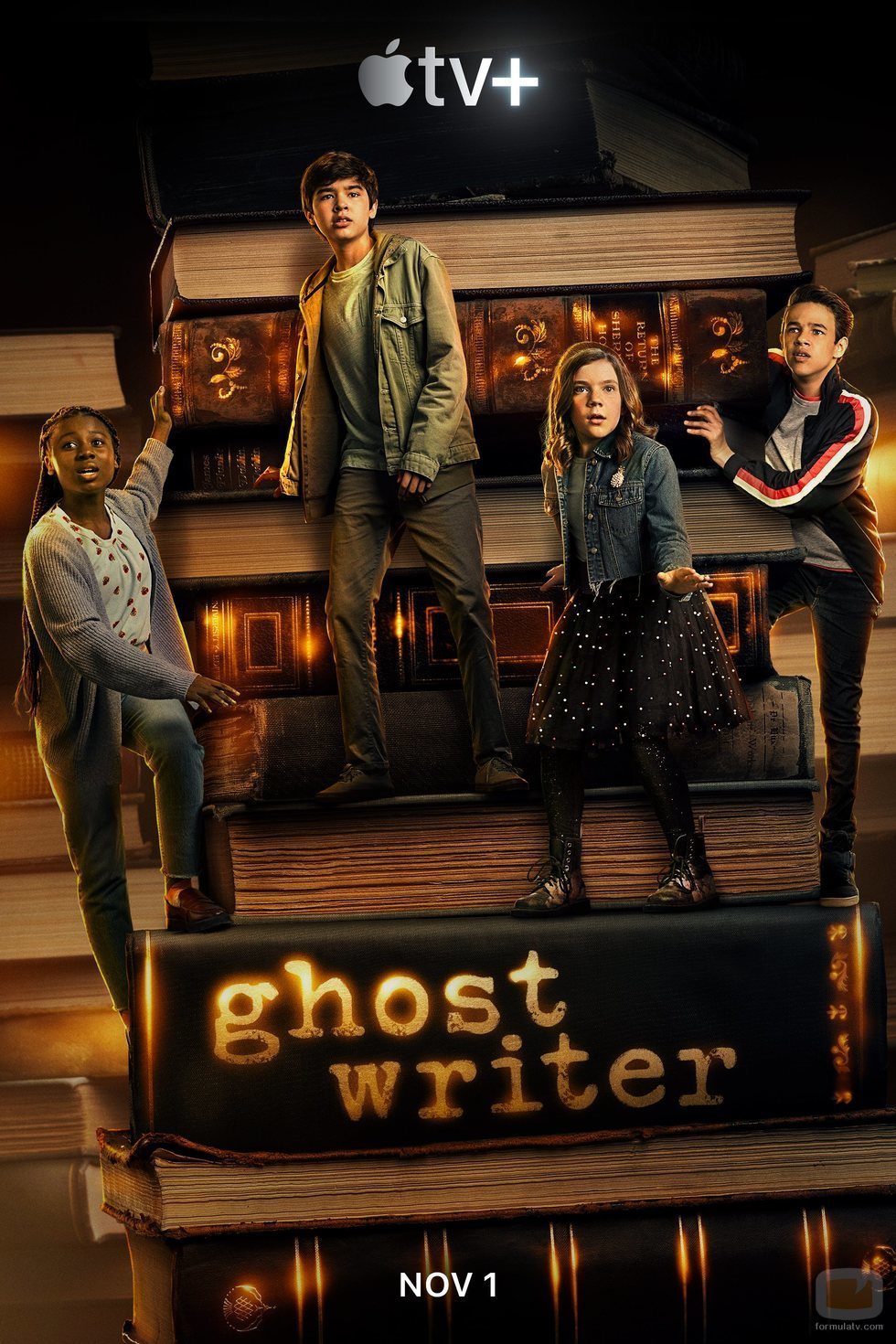 Cartel promocional de 'Ghostwriter', serie de Apple TV+