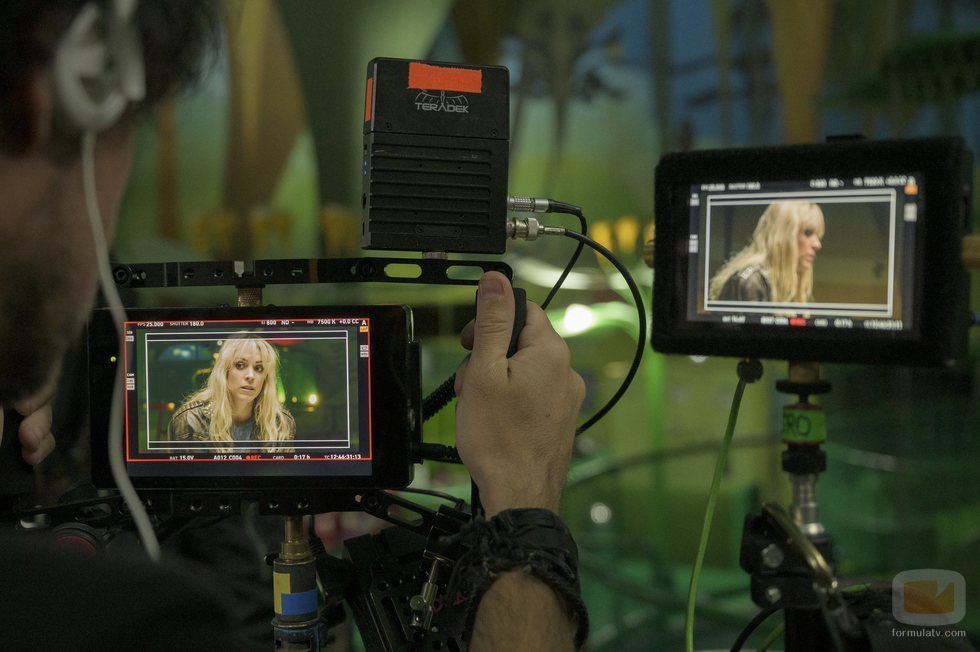 Maggie Civantos en el rodaje de 'Vis a vis: El Oasis'