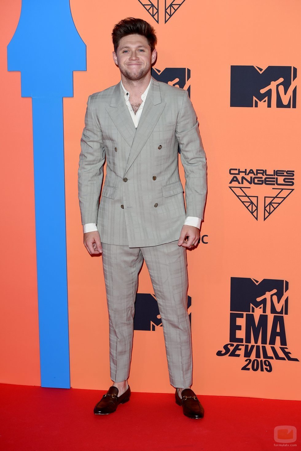 Niall Horan en la alfombra roja de los MTV EMAs 2019