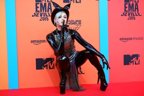 Maruv en la alfombra roja de los MTV EMAs 2019