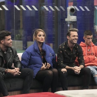 Pol Badía, Alba Carrillo, Hugo Castejón y El Cejas, en la Gala 9 de 'GH VIP 7'