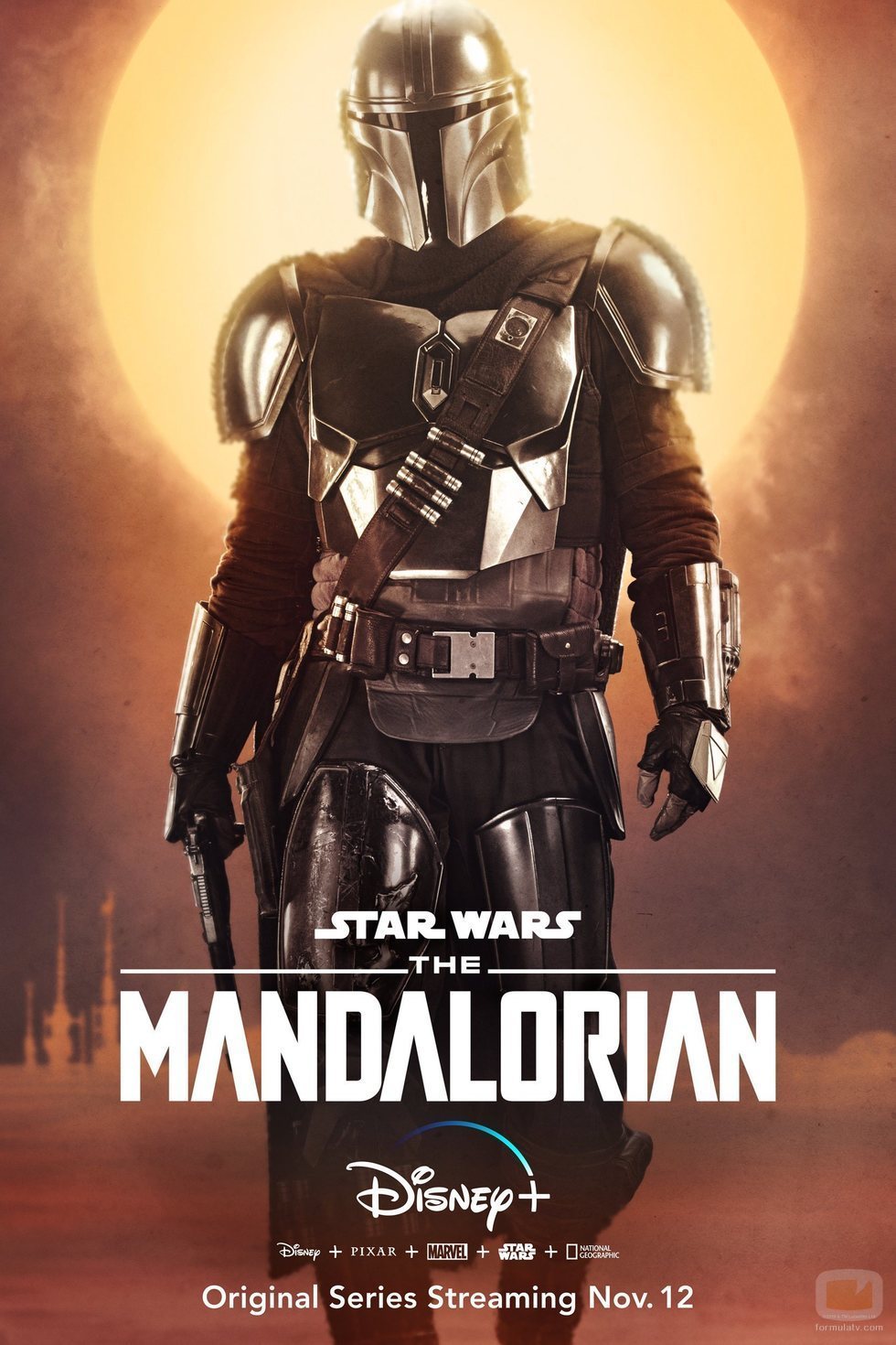 Póster individual de Pedro Pascal en 'The Mandalorian'