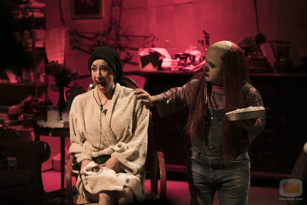 Adara Molinero, en el pasaje de terror de la Gala 9 de 'GH VIP 7'