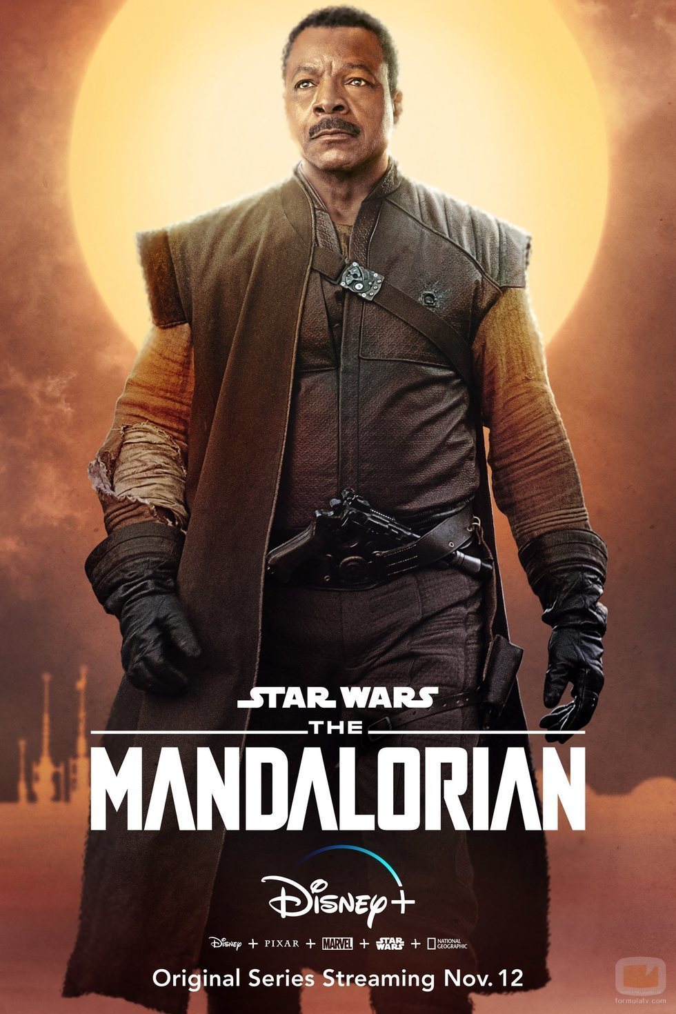 Póster individual de Carl Weathers en 'The Mandalorian'