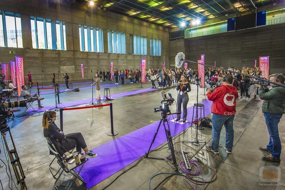 Una de las audiciones del casting en Madrid de 'OT 2020'