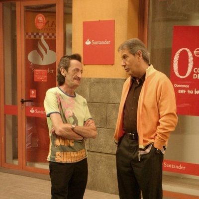 Eduardo Gómez y Nicolás Dueñas en 'Aquí no hay quien viva'