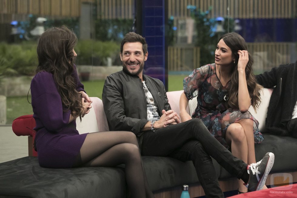 Adara, Antonio David Flores y Estela Grande, en la Gala 10 de 'GH VIP 7'