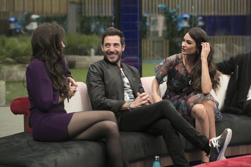 Adara, Antonio David Flores y Estela Grande, en la Gala 10 de 'GH VIP 7'