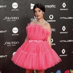 Dulceida en la alfombra roja de la edición de 2019 de LOS40 Music Awards