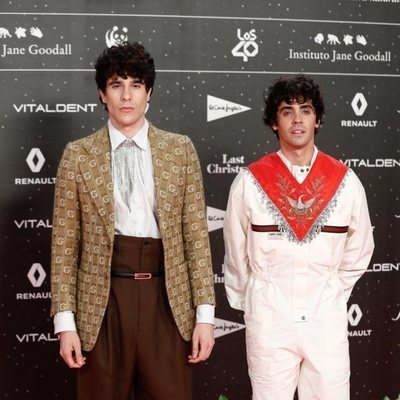 Javier Calvo y Javier Ambrossi en su paso por LOS40 Music Awards 2019