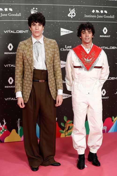Javier Calvo y Javier Ambrossi en su paso por LOS40 Music Awards 2019