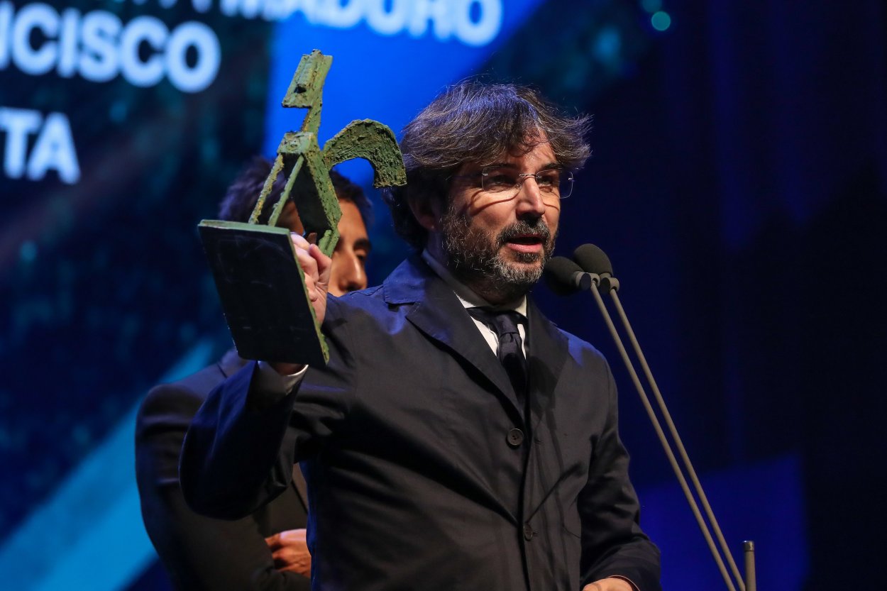 Jordi Évole recoge el premio Ondas 2019 de 'Salvados'