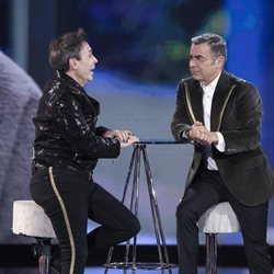 Jorge Javier Vázquez y el Maestro Joao, en la Gala 11 de 'GH VIP 7'