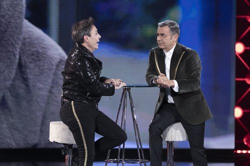 Jorge Javier Vázquez y el Maestro Joao, en la Gala 11 de 'GH VIP 7'