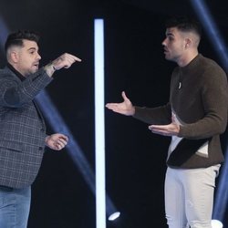 Alberto y Pol Badía discuten durante la Gala 11 de 'GH VIP 7'