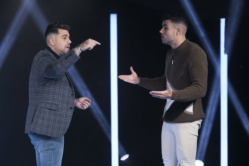 Alberto y Pol Badía discuten durante la Gala 11 de 'GH VIP 7'