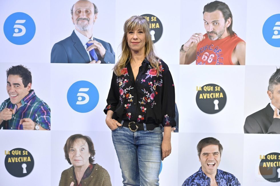 Nathalie Seseña en la presentación de la temporada 11 de 'La que se avecina'