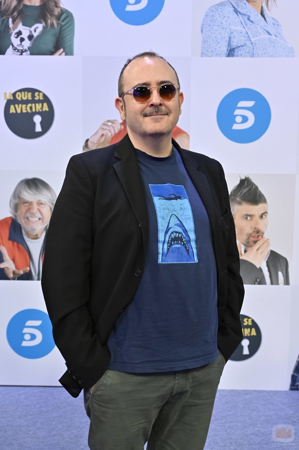 Carlos Areces en la presentación de la temporada 11 de 'La que se avecina'