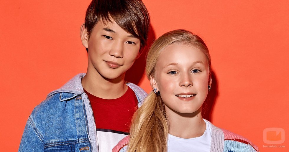 Tatyana Mezhentseva y Denberel Oorzhak, representantes de Rusia en el Festival de Eurovisión Junior 2019