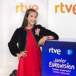 Melani, representante española en Eurovisión Junior 2019, posa en RTVE