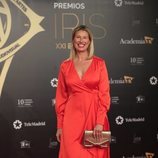 Anne Igartiburu posa sonriente en los Premios Iris 2019