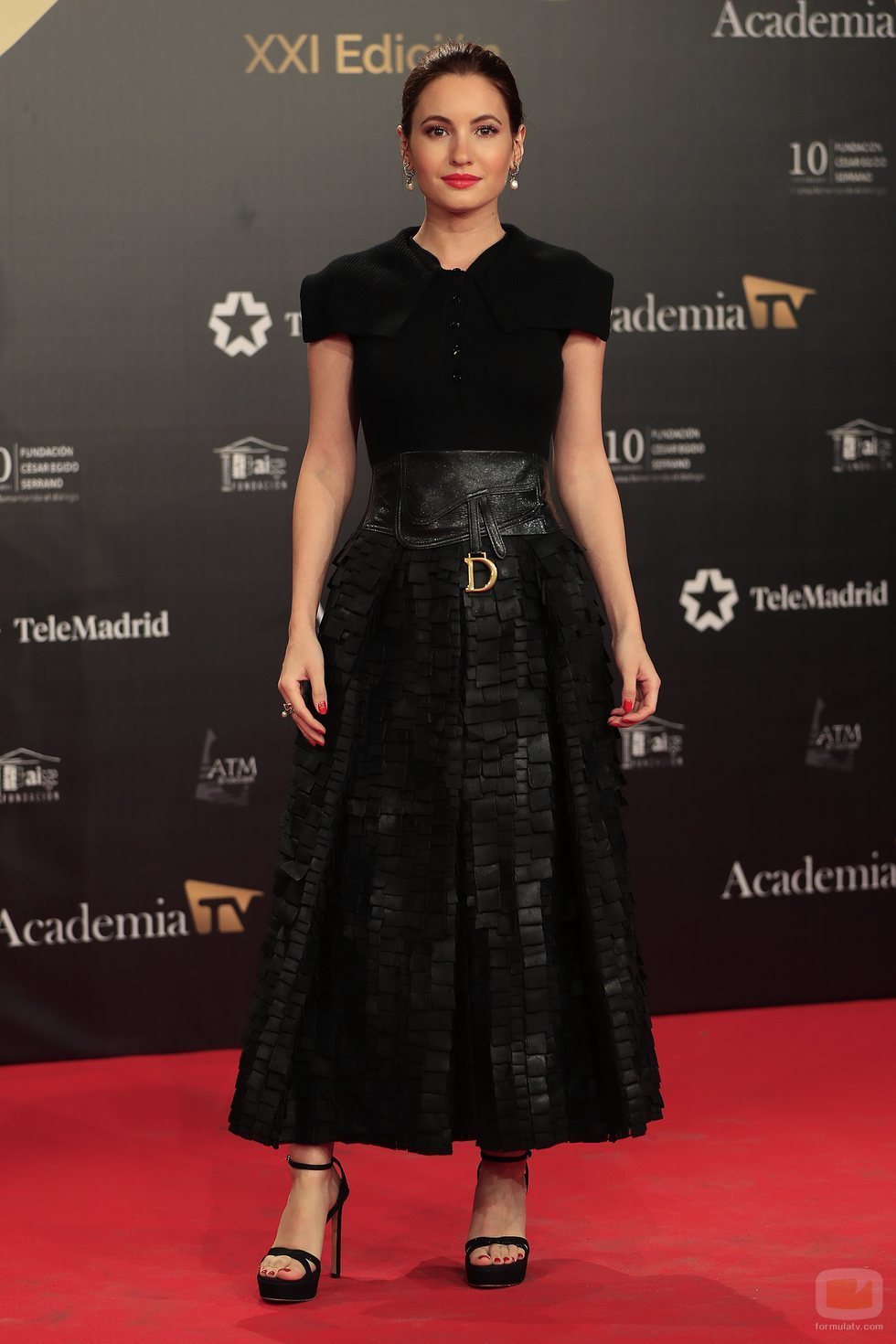 Ivana Baquero en la alfombra roja de los Premios Iris 2019