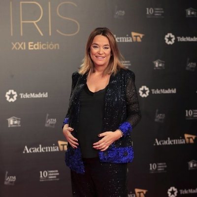 La presentadora Toñi Moreno en los Premios Iris 2019