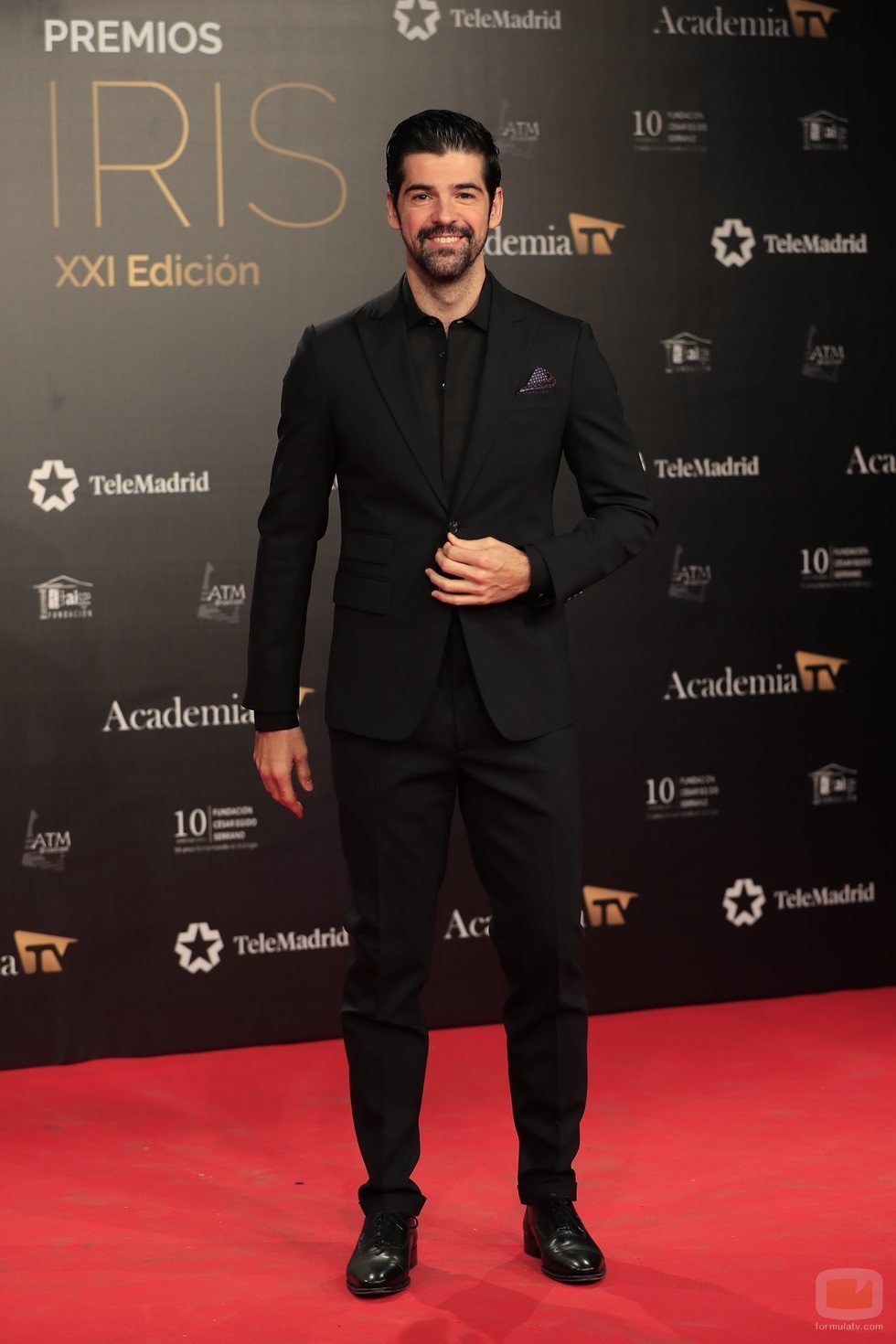 Miguel Ángel Muñoz en los Premios Iris 2019