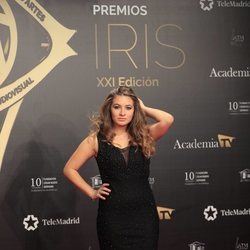 La actriz Carlota Boza en los Premios Iris 2019