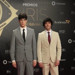Javier Ambrossi y Javier Calvo en su paso por los Premios Iris 2019