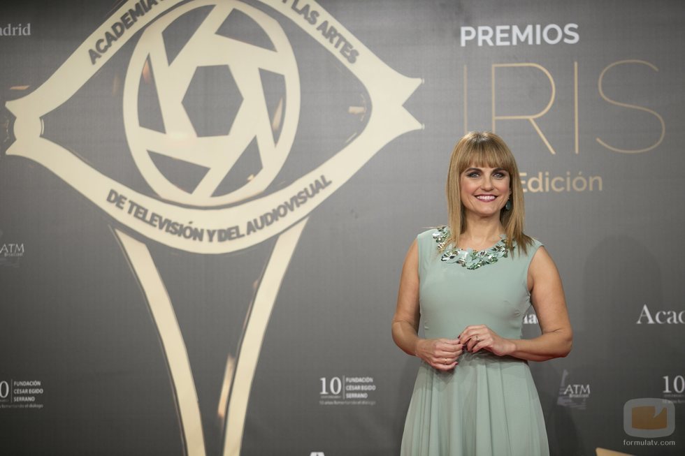 Lourdes Maldonado sobre la alfombra roja de los Premios Iris 2019